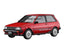 Hasegawa 20660 1/24 Scale Toyota Starlet EP71 Si Limited 3-Door Mid-Model Red Plastic