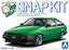 Aoshima AO-06913 1/32 Snap-Kit - Toyota Sprinter Trueno Custom Wheel (Green)