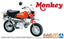 Aoshima AO-06434 1/12 Scale Model The Bike(68)Kit Honda Monkey Z50J-1 1978
