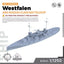 SSMODEL SSC1250519 1/1250 Military Model SMS Nassau Class Westfalen BattelshIP