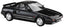 Hasegawa 1/24 Toyota MR2 AW11 Early Model Black Limited Plastic Model 20693 New