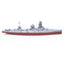 SSMODEL SSC600701S-A 1/600 Military Model Kit IJN Ise 1941 Full Segmented hull
