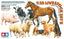 Tamiya 35385 1/35 Scale Military Model Kit Livestock Animal Pets Set 2