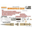 Hunter W70076 1/700 Wood Deck USS MINNEAPOLIS CA36 FOR TRUMPETER 05744