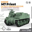 SSMODEL MRY-SFW SS48542 1/48 25mm Military Model Kit US M7 Priest Self-Propelled Gun