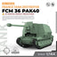 SSMODEL SS144656 1/144 Military Model Kit France FCM 36 PAK40 Tank Destroyer