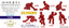 Five star 3D Resin Vessel Crew Aircraft Carrier Ground Service Crew FS710334 1/700