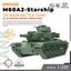 SSMODEL SS200929 1/200 Military Model Kit US M60A2-Starship Main Battle Tank