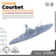 SSMODEL SSC1250527 1/1250 Military Model Kit France Navy Courbet Battleship