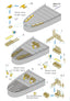 Rainbow PE for 1/700 IJN Depth Charges Frames Rb7096