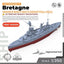 SSMODEL MRY-SFW SSC350526S-A 1/350 Military France Navy Bretagne Battleship Full Hull