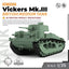SSMODEL MRY-SFW SS35579 V1.9 1/35 Military Model Kit British Vickers Mk.III Medium Tank