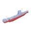 SSMODEL MRY-SFW SSC600957S 1/600 Model Kit HMS A class Submarine Alliance FULL HULL