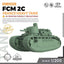 SSMODEL SS200668 1/200 Military Model Kit France FCM 2C Heavy Tank