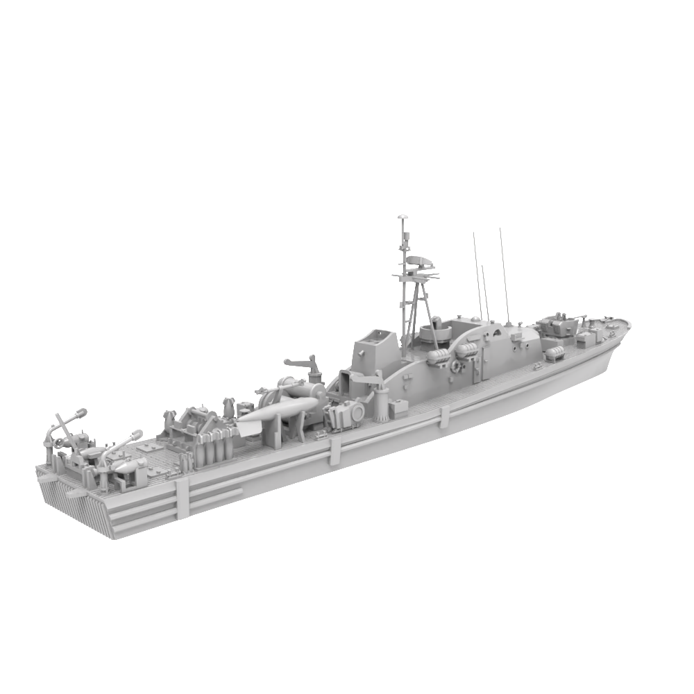 RHWS017 Germany SCH¨¹TZE CLASS Submarine Chaser SCH¨¹TZE M1062 Water line Secondary image