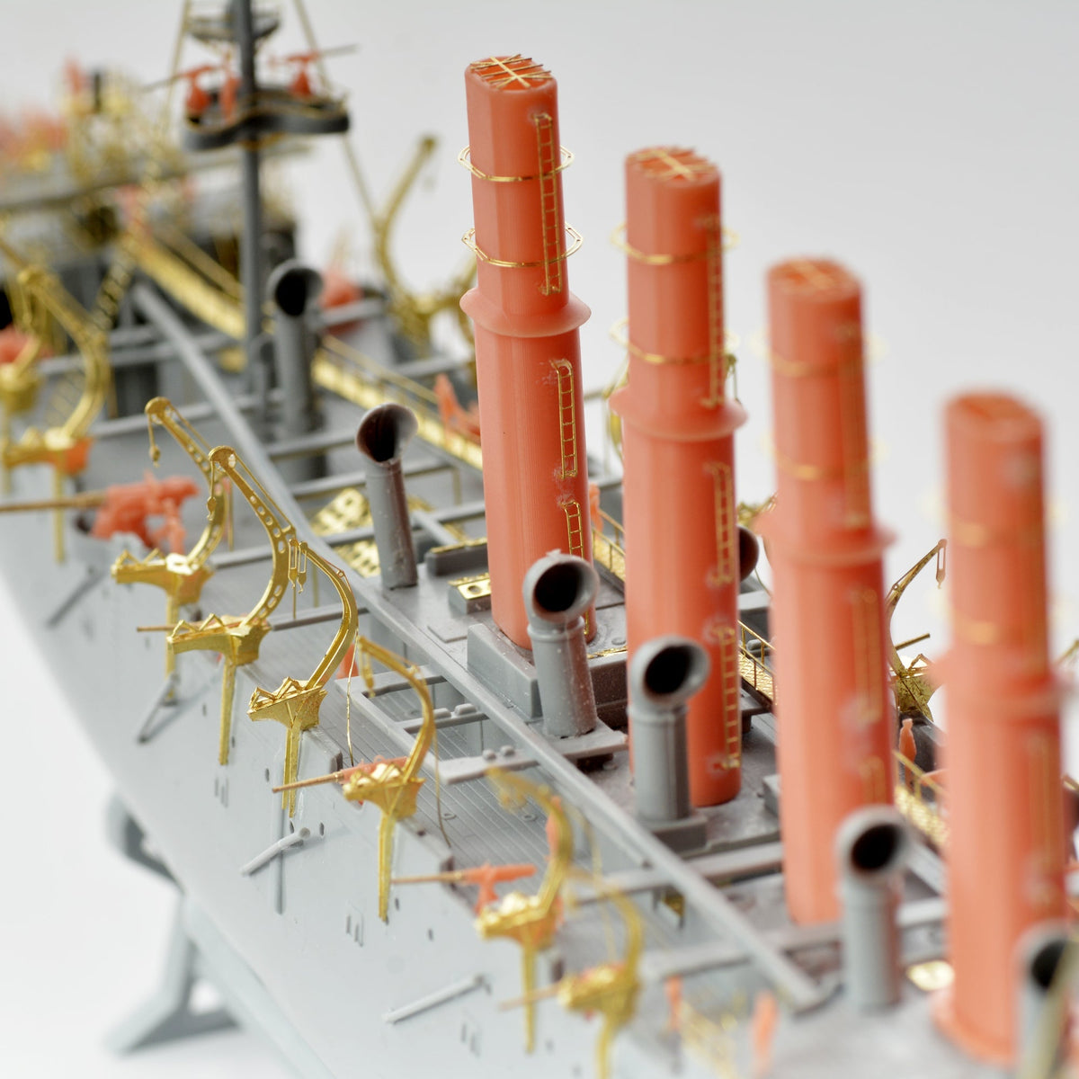 SSMODEL SS301 Model Super Detail Up Sets Russia Varyag Cruiser For ZVEZDA 9014 — detail view 4