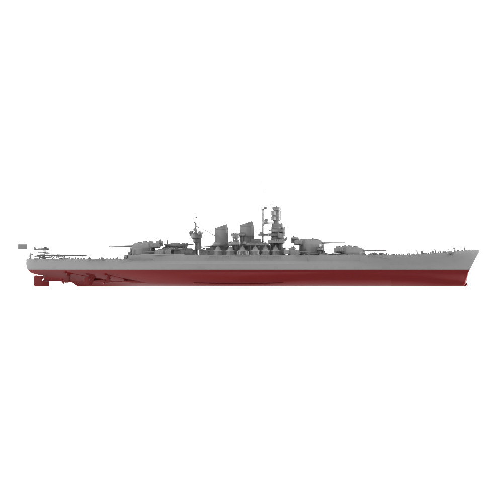 RHWS044S   Military Model Kit Full Hull  Italy RN Roma Battleship Main image