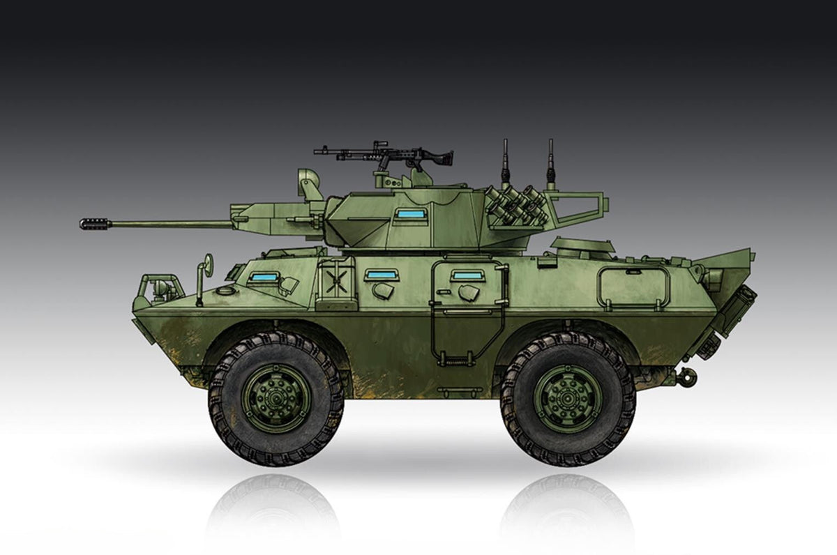 Trumpeter 07441 1/72 V-150 Commando w/20mm Cannon Model Kit Main image