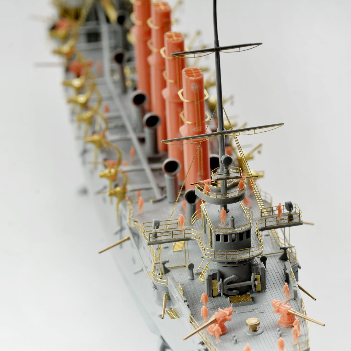 Yao's Studio 301 1/350 Model Upgrade Sets Russia Varyag Cruiser For ZVEZDA 9014 — detail view 12