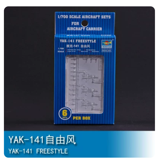 TRUMPETER 03413 Aircraft Model 1/700 Airplane YAK-141 Freestyle Hobby P3413 Main image