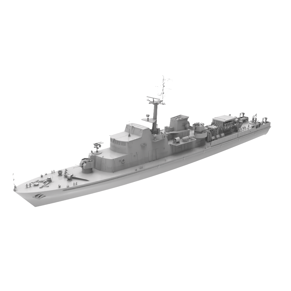 RHWS010 German Project 89.2 Submarine Chaser Bernau Water line Main image