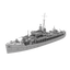 RHWS015 HMS Isles Cllass Submarine Chaser Liscomb Water line