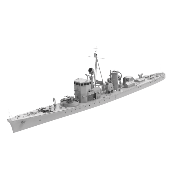 RHWS014 IJN Type K-3 No.1 Submarine Chaser Kusentei Water line