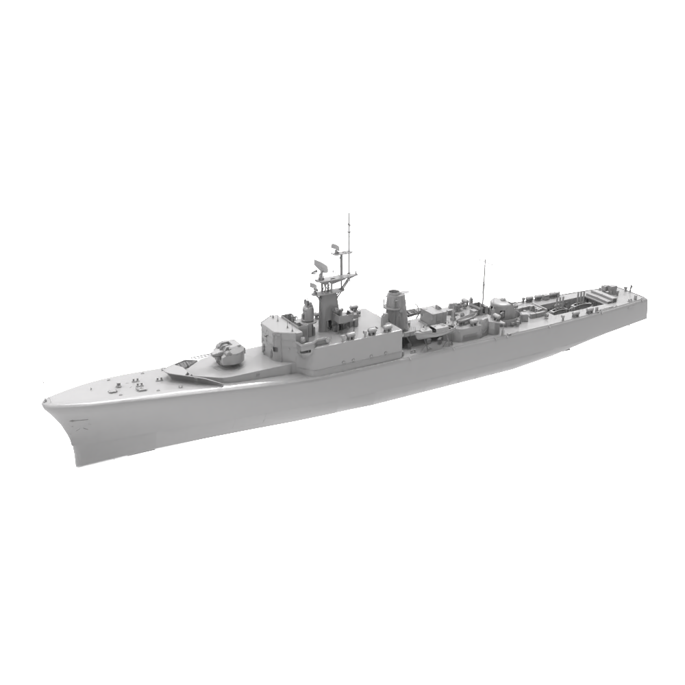 RHWS028 Military Model Kit Water Line HMCS Terra Nova DDE 229 Main image