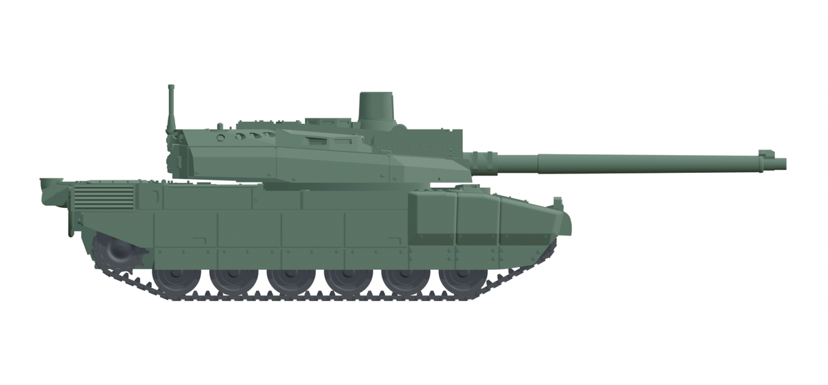 SSMODEL MODEL KIT 1/144 AMX-56 Leclerc S1  Tank VMBT144FRA0003 — detail view 3