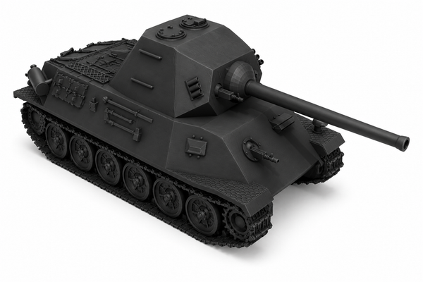 SSMODEL 1/76 Škoda T-25 Tank Resin Model Kit TSS0760565