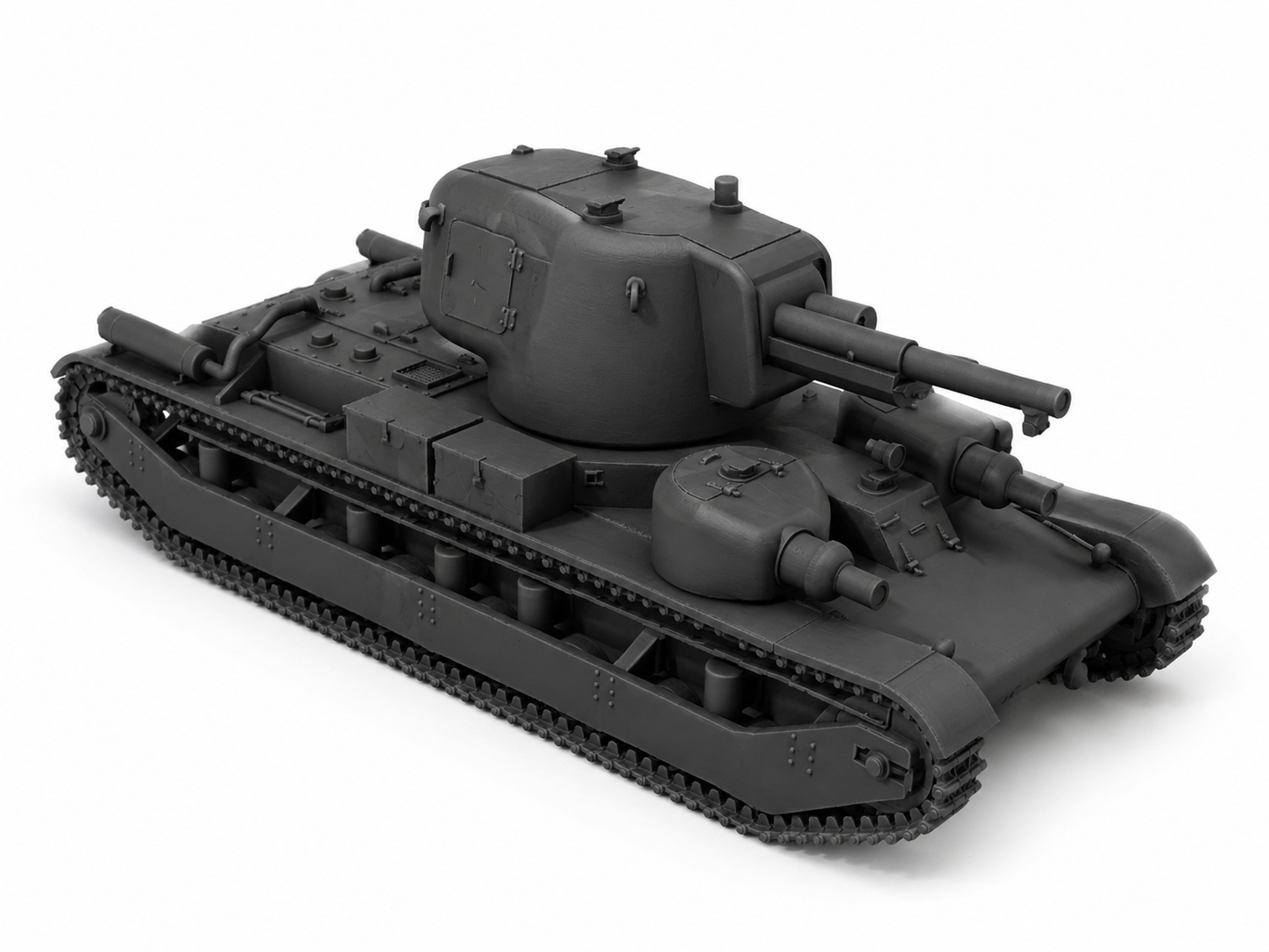 SSMODEL1/144 20/25TP KSUS I-II Historic AFV Armored Vehicle Model Kit TSS1440310 Secondary image