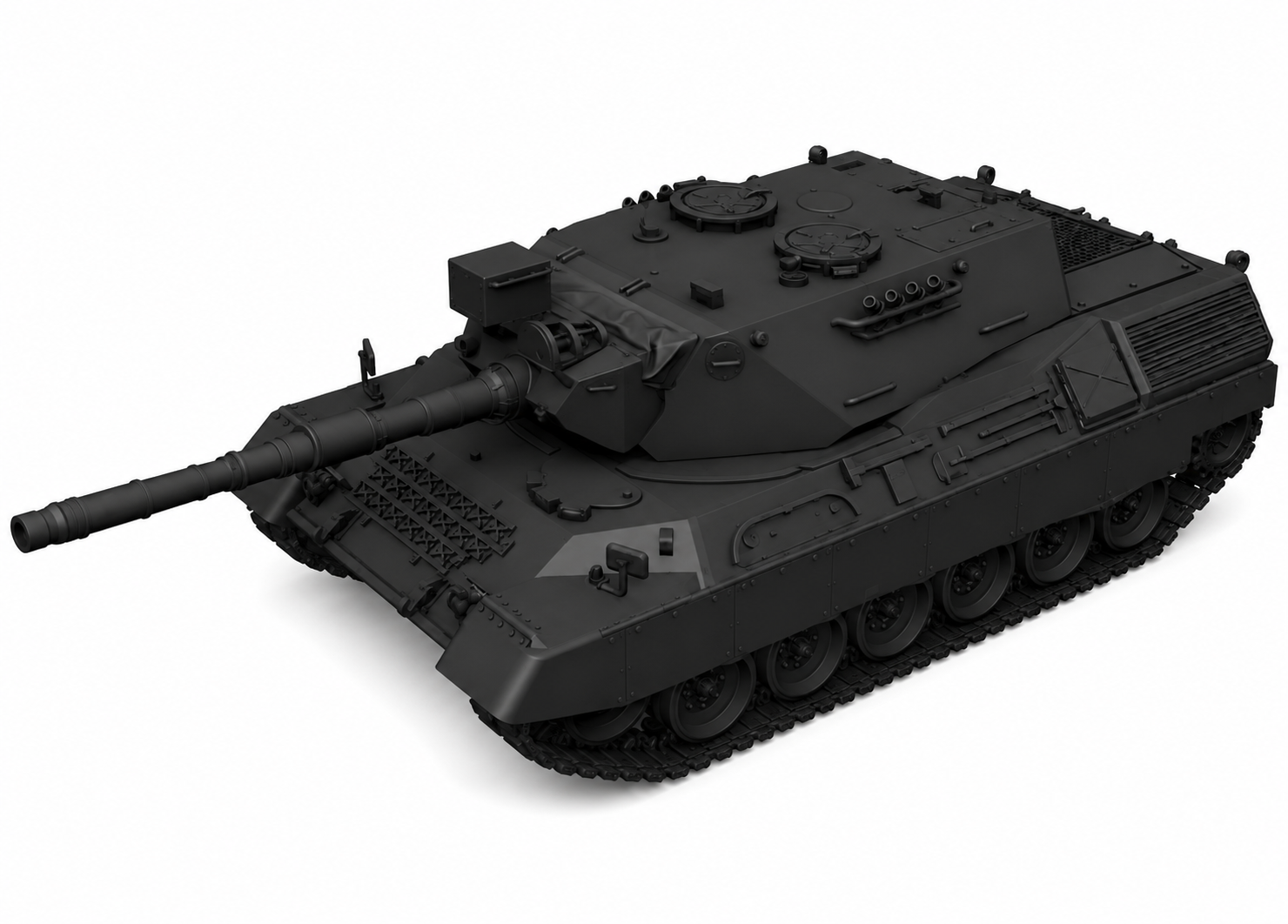 SSMODEL 1/160  Leopard 1A3 / 1A4 German coldwar MBT Resin Model Kit TSS1600541 Secondary image