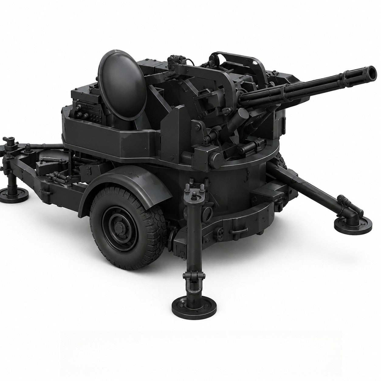 SSMODEL 1/120 M167 VADS Air Defense Tank Resin MODEL KIT TSS1200231 Secondary image