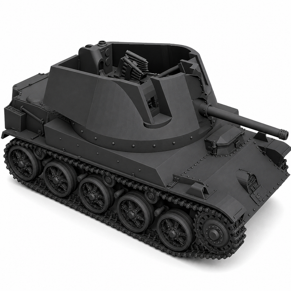 SSMODEL 1/200 40M Nimrod tank Resin Model Kit TSS2000255