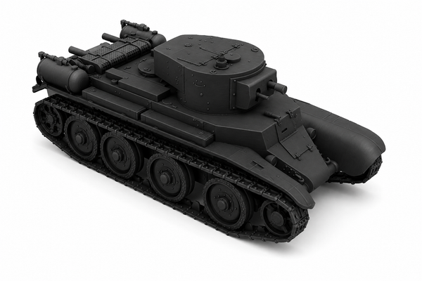 SSMODEL 1/76 KhBT-7 Soviet fictional tank resin model kit TSS0760525