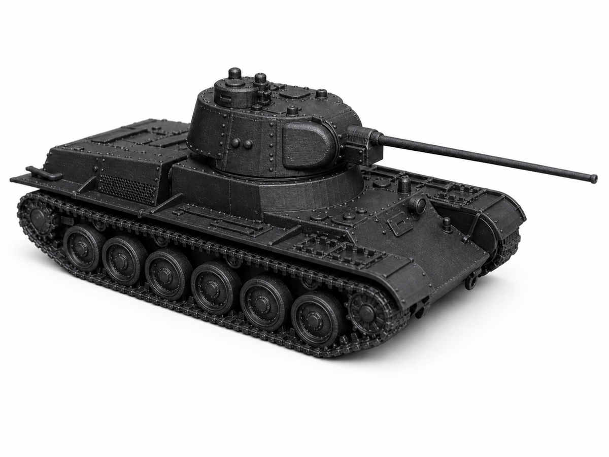 SSMODEL 1/76 Object 0-50 Tank Resin Model Kit TSS0760036 — detail view 2