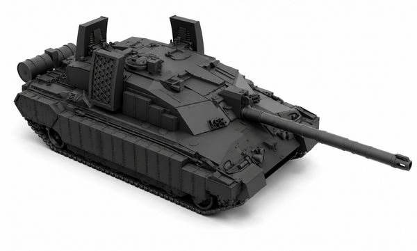 SSMODEL 1/76 TV-8 Second Stage US Nuclear War Tank Resin Model Kit TSS0760478