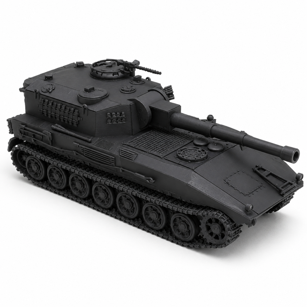 SSMODEL 1/200 VK 2.01 "Nelke" (2S1 Gvozdika) German Resin Model Kit TSS2000426