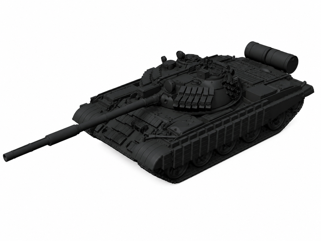 SSMODEL 1/120 T-62MV Soviet coldwar MBT Resin Model Kit TSS1200285