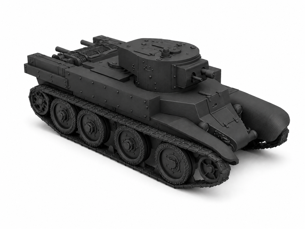 SSMODEL 1/76 KhBT-7 Soviet flamethrower tank Resin Model Kit TSS0760095