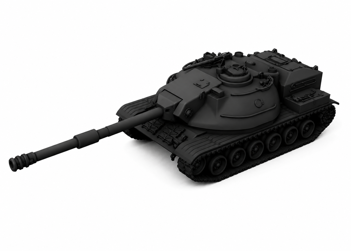 SSMODEL 1/160 XM66F American experimental TANK MODEL KIT TSS1600233 Secondary image