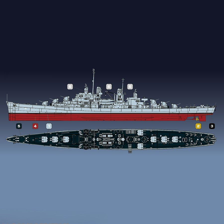 VERYFIRE VF350922DX United States Light Cruiser Uss Atlanta CL-5I Deluxe Edition