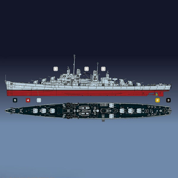 VERYFIRE VF350922DX United States Light Cruiser Uss Atlanta CL-5I Deluxe Edition