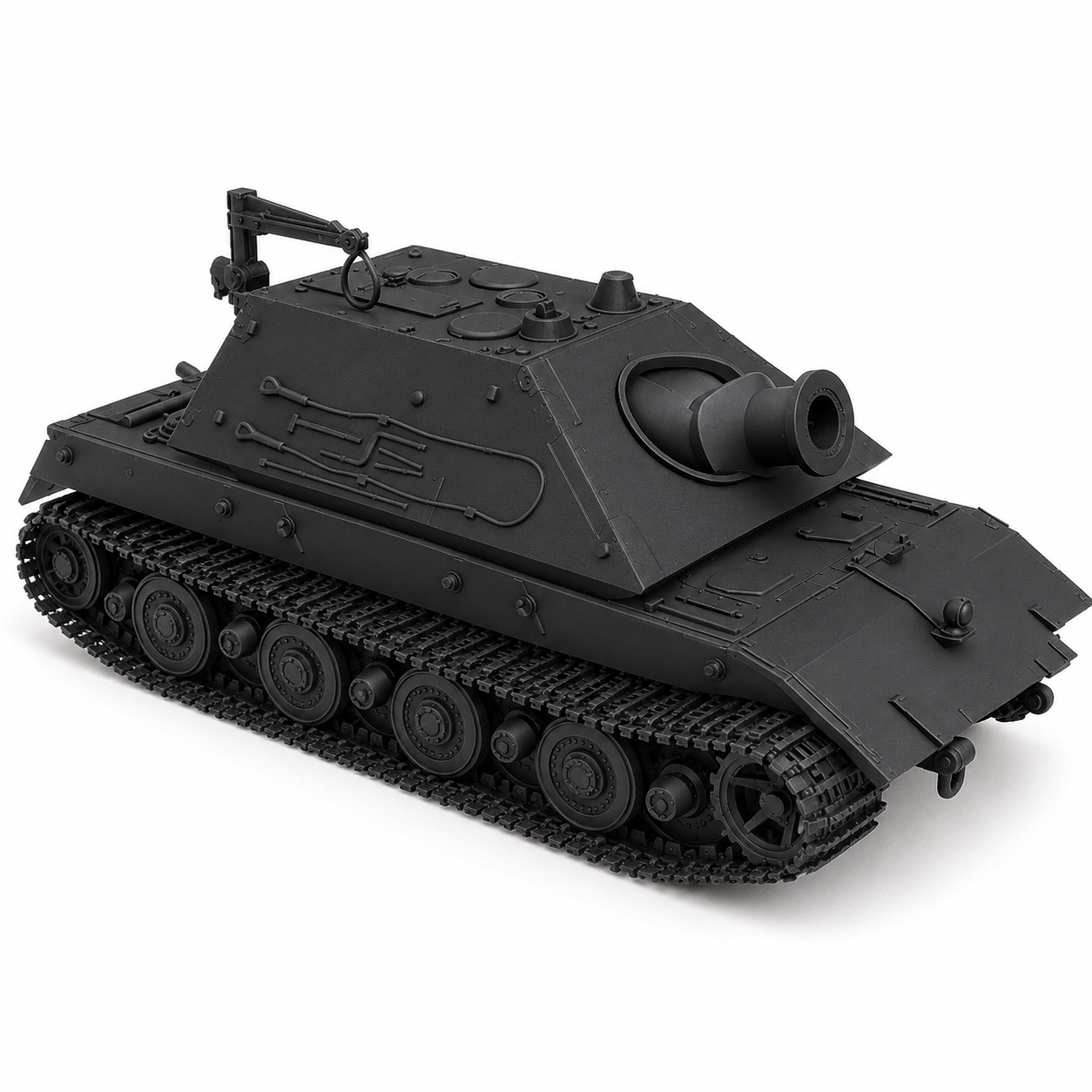 SSMODEL 1/87 Sturmmorser auf E-100 Ausf. B German Resin Model Kit TSS0870447 Secondary image