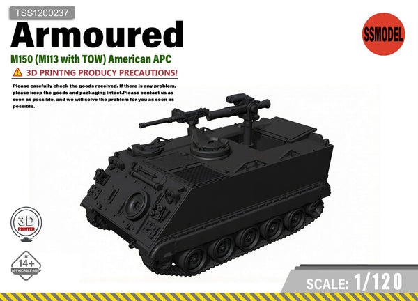 SSMODEL 1/120 M150 (M113 with TOW) American APC Resin MODEL KIT TSS1200237