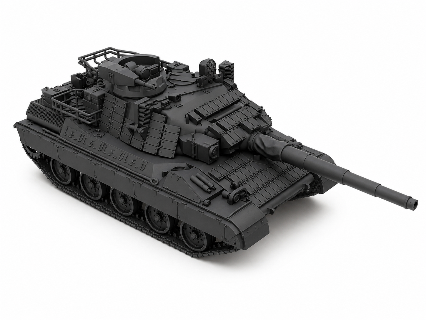 SSMODEL 1/76 AMX-30B2 Brenus French MBT Tank Resin Model Kit TSS0760357 — detail view 2