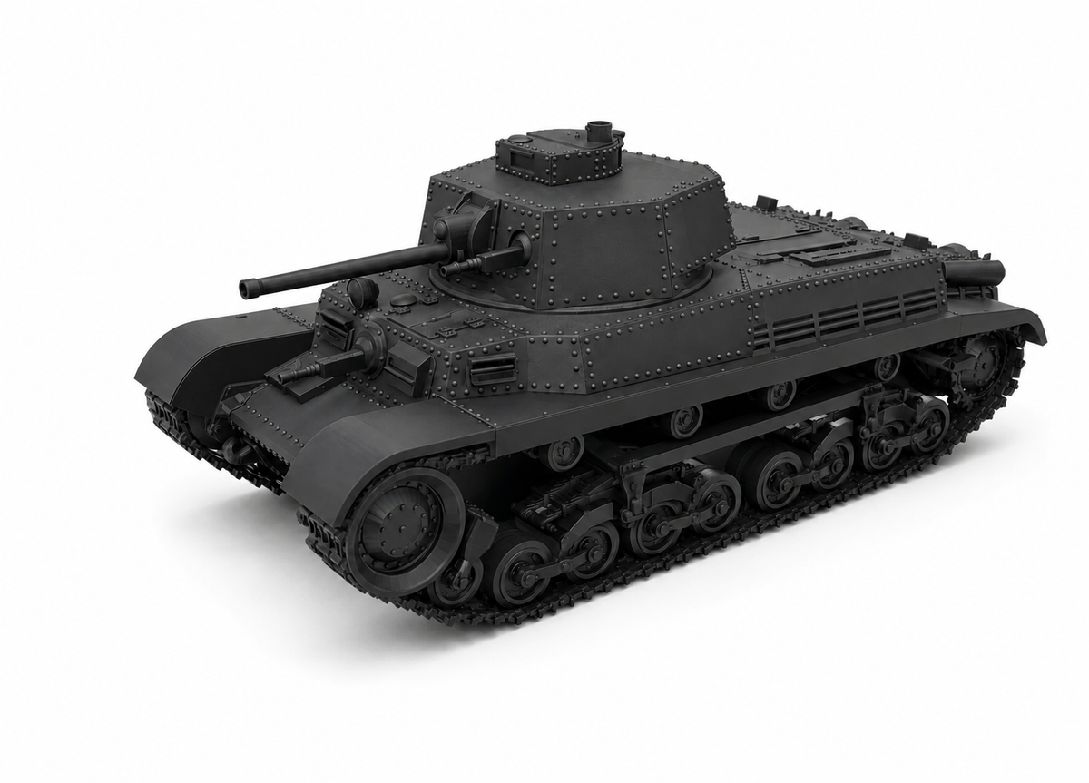 SSMODEL 1/87 S-II-c T-21 tank Resin Model Kit TSS0870278 — detail view 2