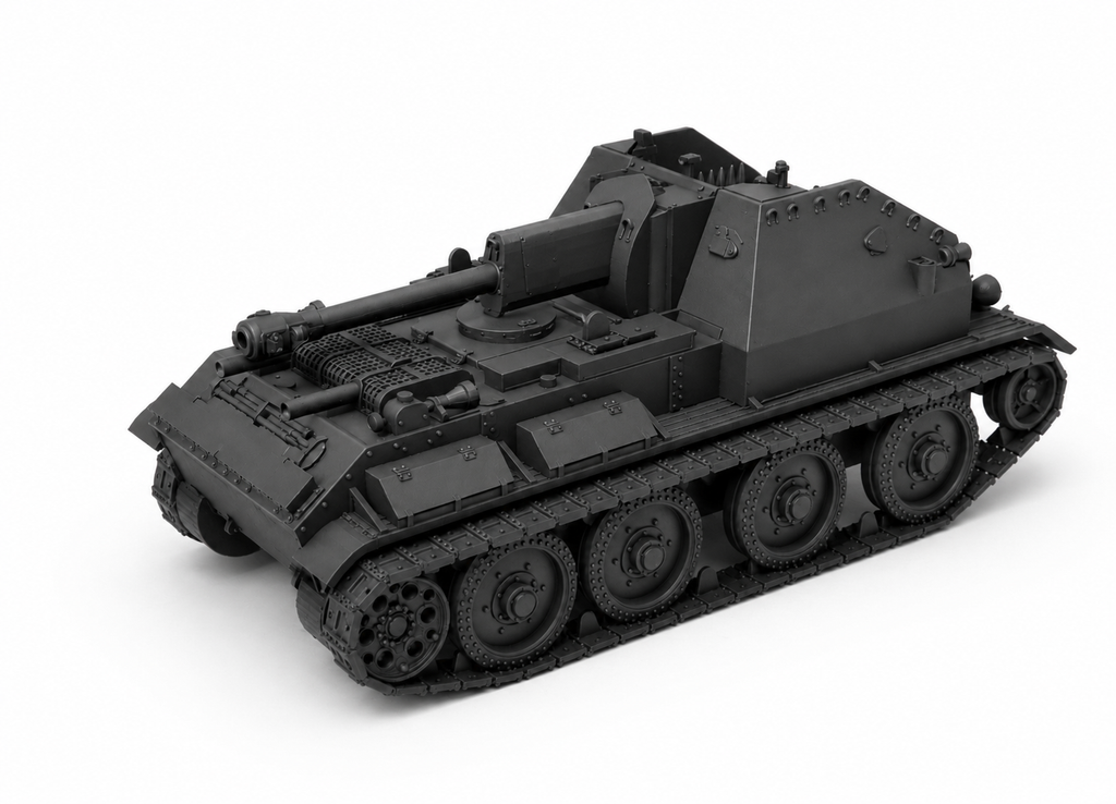 SSMODEL 1/87 SU-7 Strelets Soviet self-propelled gun Resin Model Kit TSS0870098