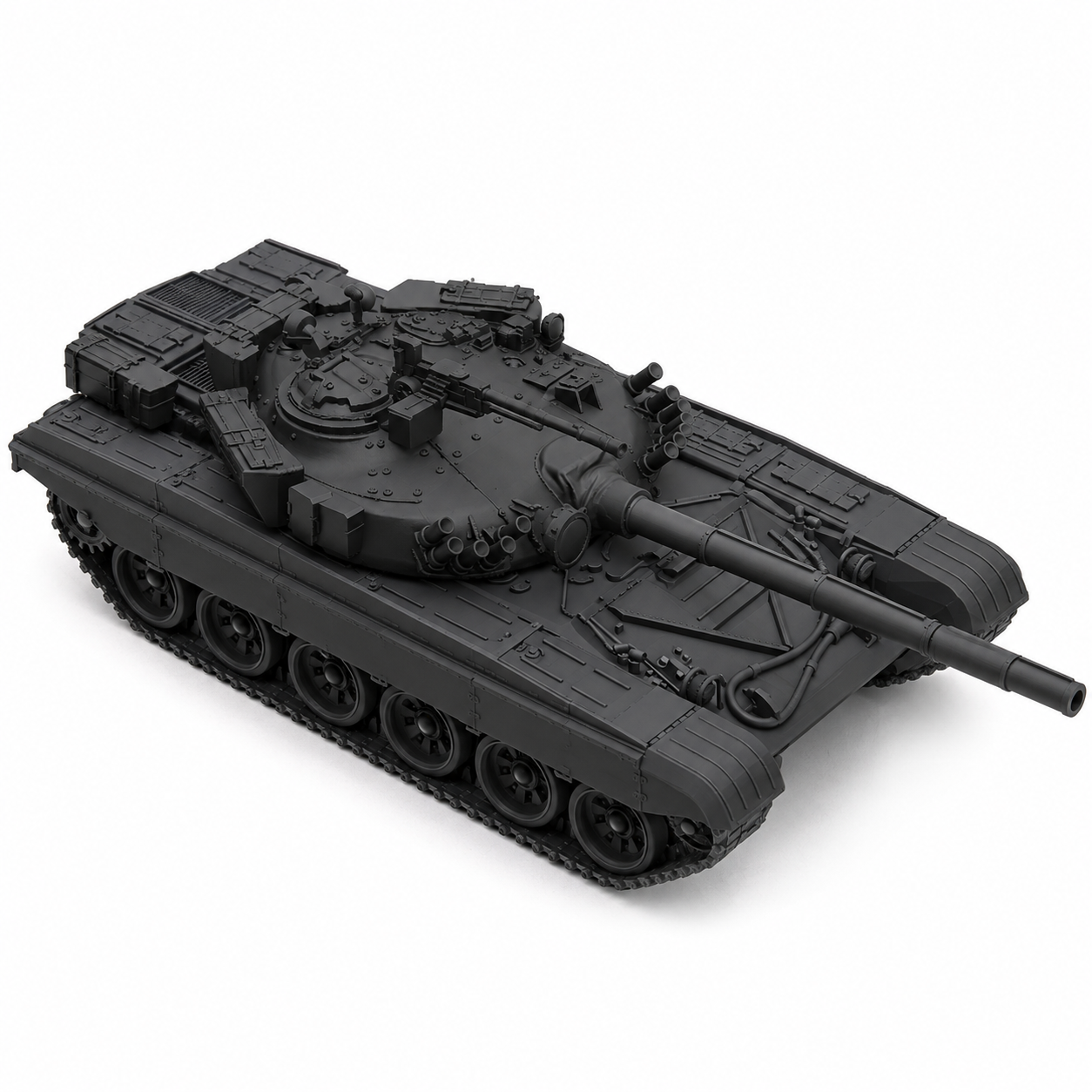 SSMODEL 1/72 T-72A tank Resin Model Kit TSS0720300 — detail view 2