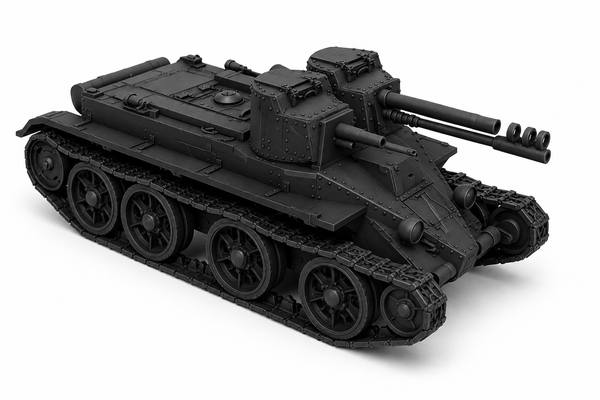 SSMODEL 1/76 BT-4-76 Soviet Fictional Tank Resin Model Kit TSS0760488